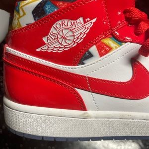 Like New Air Jordan 1 Mid SE Barcelona Sweater Size 10.5 US